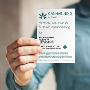 Cannabis Patientenausweis + Legal Fahren